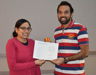 Ashish Jain receives research excellence award! - Tuteja Lab